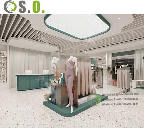 Modern Creative Retail Garment Shop Luxury Interior Design For Clothing Store Women Clothing Shop