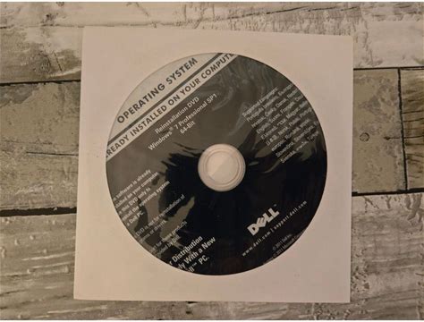 Dell Windows 7 Pro Sp1 64 Bit Operating System Reinstallation Dvd Disc