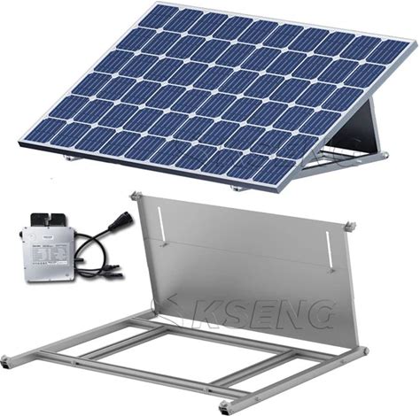 Free Installation Plug & Play Micro Inverter Solar System Complete Solar Kit All In One Balkonkraftwerk Solar System 600W