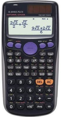 Fx-300ES PLUS Scientific Calculator SAT Compatible Natural Textbook Display Math Trigonometry Statistics Algebra Geometry And Physics Functions Comes With Slide-On Hard Case