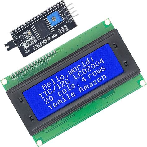 Serial 2004 20X4 LCD Module Shield For Youmile IIC / I2C / TWI Arduino UNO MEGA R3