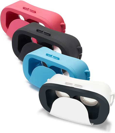 VR Headset: Virtual Reality Goggles White