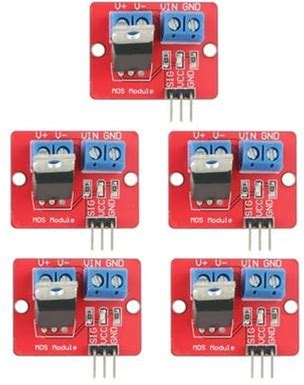 3.3V/5V MOSFET Driver Modules With PWM Output 12V Driving Boards For DIY Electronics & Arduino Projects - High Efficiency & Customizable PWM Control For Makers