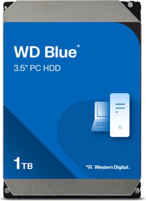 WD Blue 1TB Desktop Hard Disk Drive - 7200 RPM SATA 6Gb/S 64MB Cache 3.5 Inch - WD10EZEX