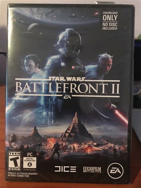 Brand New Star Wars Battlefront II 2 PC, 2017 Factory Sealed. EA. Video Games. 0014633369953.