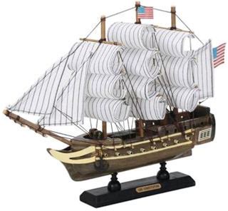 USS Constitution Wooden Model Ship A Detailed Replica For History Enthusiasts