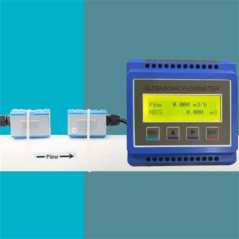 4-20Ma Rs485 High Precision Module Liquid Water Flow Meter Pulse Zigbee Battery Rail Installation Modular Ultrasonic Flow Meter