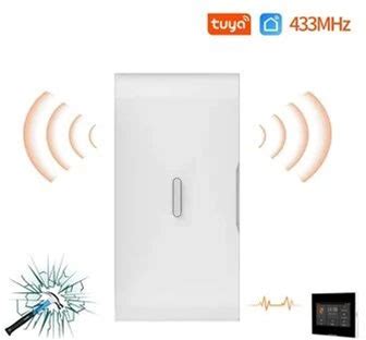 433Mhz Ev1527 Wireless Glass Break Vibration Sensors Door Window Alarm Detector Anti Theft For Home Security Kit