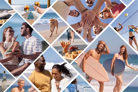 Photo Collage & Image Grid Template By Designercandies | Creative Market