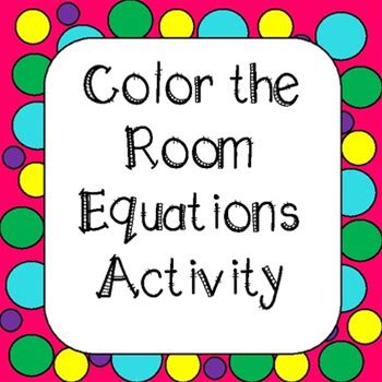 Solving One Step And Solving Multi Step Equations Algebra Activity All Things