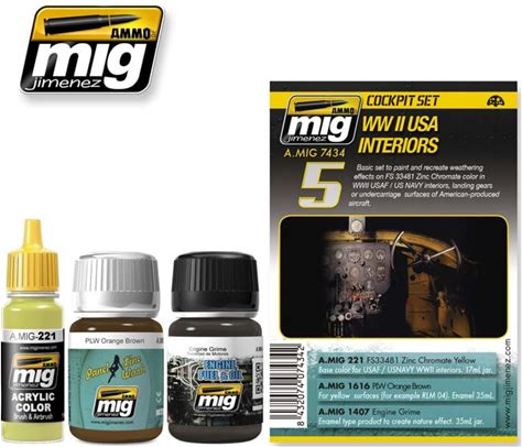 Airplane Weathering - WWII US Interiors Set