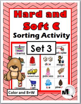 Hard And Soft C Sorting Activity Plus Worksheets & Posters Set 3