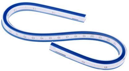 30cm Flexible Drafting Drawing Curve Soft Ruler Paint Ruler