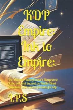 KDP Empire: Ink To Empire (With Success Formulas For Kdp ): The Ultimate Authorpreneur's Blueprint To Scale, Sell, And Succeed On Kindle Direct Publis By S, I. P. By Thriftbooks
