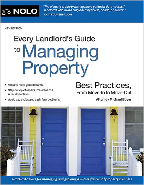 Nolo Every Landlord's Guide To Managing Property