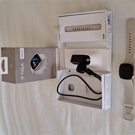 Fitbit Sense Wearables | Fitbit Sense Watch | Color: Gold/Tan | Size: Os