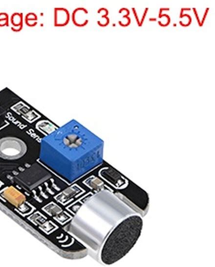 Microphone Sound Sensor Voice Detector Module With Analog Out For Arduino DIY Projects