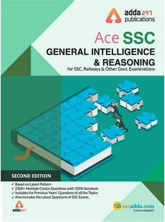 Ssc Reasoning Book For SSC Cgl, Chsl, CPO And Other Govt. Exams (English Printed Edition), (Paperback)