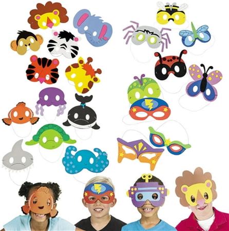 Bulk Mask Mania Craft Kit Assortment - Makes 48
