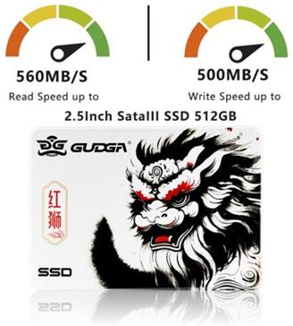 GUDGA Hot Sale High Quality 512Gb 560MB/S 6Gb/S 2.5 Inch SATA III Internal Solid State Hard Drive Disk SSD 6.0 Shockproof Suitable For Laptop Desktop