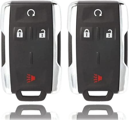 Key Fob Replacement Compatible With 2014-2020 Chevy Silverado/Colorado/GMC Sierra/GMC Canyon Keyless Entry Remote Control M3n32337100, Set Of 2
