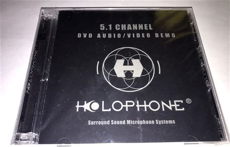 New Sealed 5.1 Channel Dvd Audio/Video Demo Holophone Microphone System Cd