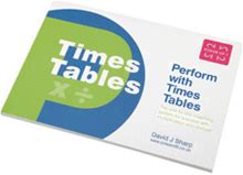 Perform With Times Tables: The One-To-One Coaching System For Success With Multiplication And Division By Sharp, David J.