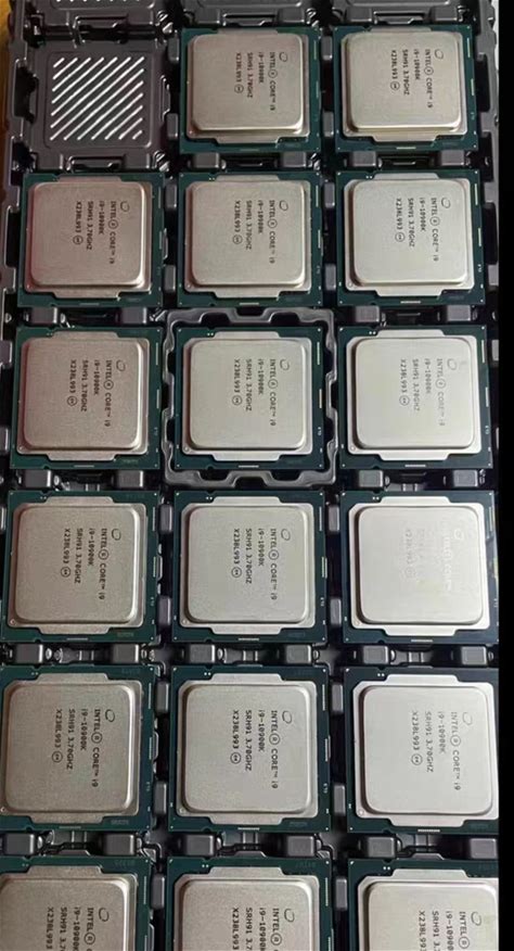 Intel Core I9-10900K CPU Processor 3.7-5.3Ghz 10 Cores 20Thr 125W LGA1200-
