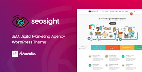 Seosight - SEO, Digital Marketing Agency WP Theme With Shop 5.30.1