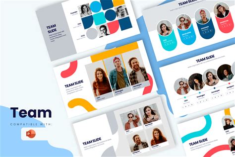Team Slides Powerpoint Infographics By Slidesmash | Creative Market