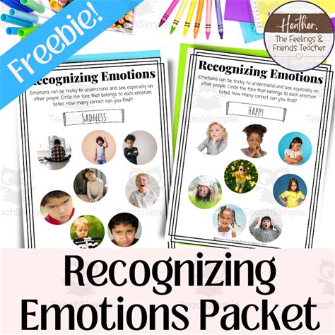Recognizing Emotions Through Facial Expressions Free Activity