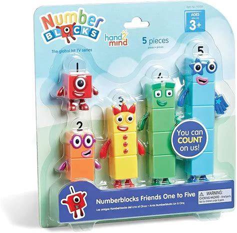 Hand2mind Numberblocks Friends One To Five Figures, Multi