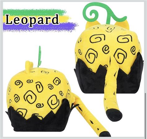 NEW! Blox Fruits Leopard Deluxe Plush 8" Plush - ROBLOX Toy Gamer Collectible