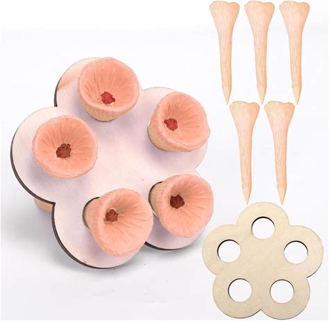 HDAKDDHG Bee Drinking Cups For Garden,Bee Bee Cups For Thirsty Bees Garden With Seedling Cup Thirsty Pollinators Need A Drink Bees Need Safe Places To