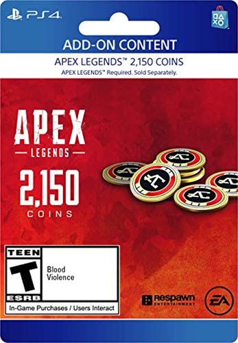 Apex Legends - 2,150 Coins Virtual Currency - PS4 [Digital Code]