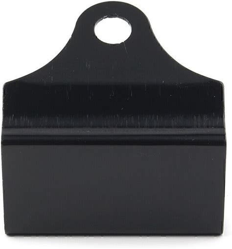 Water Temperature Meter Voltmeter Thermometer Mounting Bracket Aluminum Black