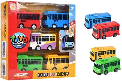 Children's Mini Colorful Small Bus School Bus Can Open The Door Sliding Back Plastic Toy Bus Children's Car Toy