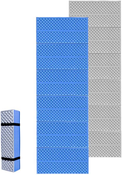 AXUYU Foam Closed Cell Sleeping Folding Pad, Ultralight Sleeping Mat,Camping Tent Pads For Backpacking Hiking Outdoor (Blue)