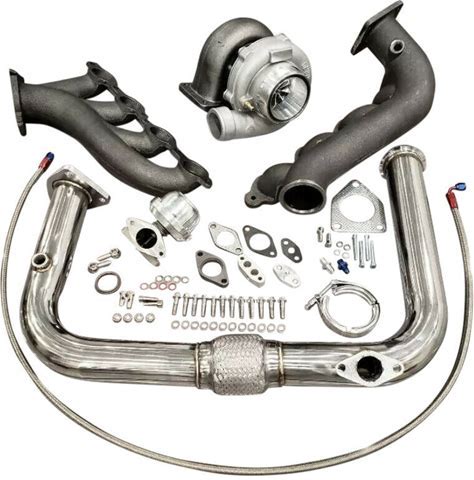 Turbo Kit T70 T4 FOR Silverado Sierra Turbocharger Vortec V8 LS 4.8 5.3 6.0 99+