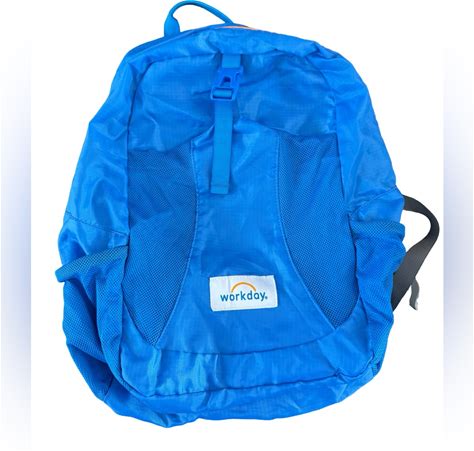 Workday Bags | Workday Cruiser Backpack Core Blue Orange Lightweight Packable Backpack | Color: Blue/Orange | Size: Os
