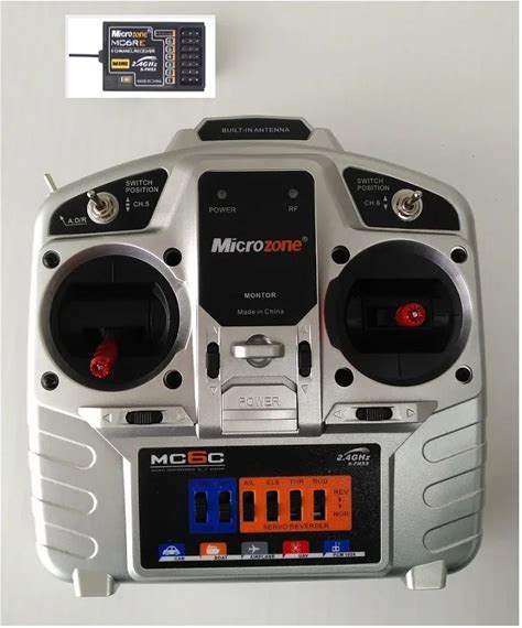 2.4Ghz 6Ch Radio Control MC6C For RC Airplanes - Aliexpress