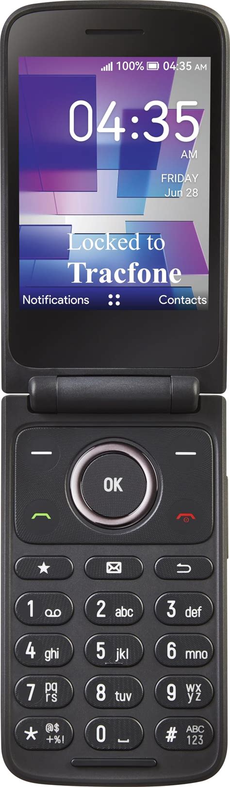 Tracfone, TCL FLIP 3, 16GB, Prepaid Flip Phone, Stone Gray, 5MP Video Capable Camera, Easy Setup, Locked [Sim Card Included - Separate Purchase Not