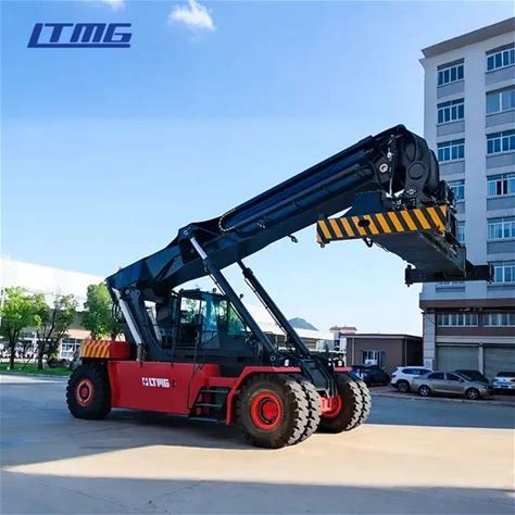 Ltmg Container Handler Equipment 45Ton Container Reach Stacker For Lifting Container