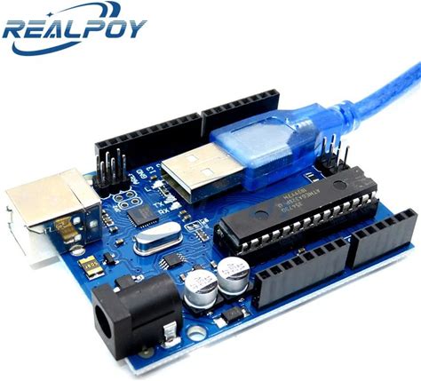 For UNO R3 ATMEGA16U2+MEGA328P Chip For Arduino UNO R3 Development Board + USB CABLE