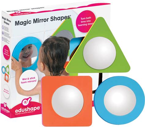 Edushape Magic Mirror Shapes Water Play Set, 3 Piece