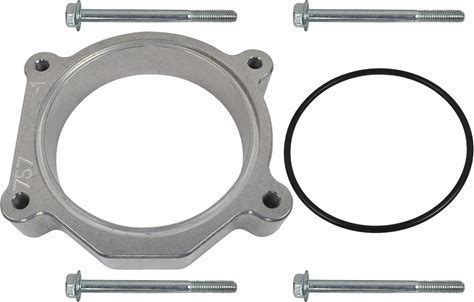 ICT Billet LSA LS3 Throttle Body Spacer 1 Inch Adapter LS Clearance 4 Bolt TB DBW 551757-1