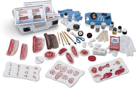 Simulaids Advanced Nursing Wound Simulation Kit For Clinical Education And Training