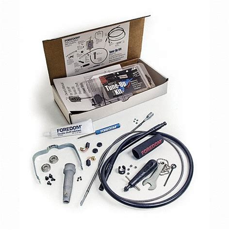 FOREDOM Tune-Up Kit: Tune-Up Kit, Perform Maint On Foredom Flexshaft, SR Motors
