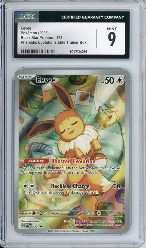 Pokemon Graded: Eevee CGC 9