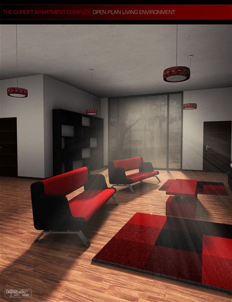 Chroft Apartment Open Plan Living